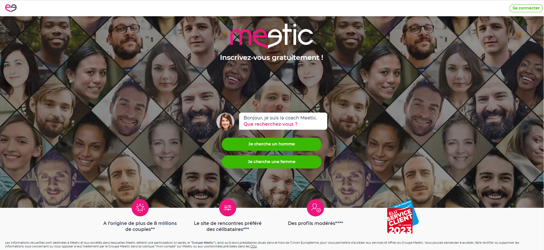 Meetic : Logo